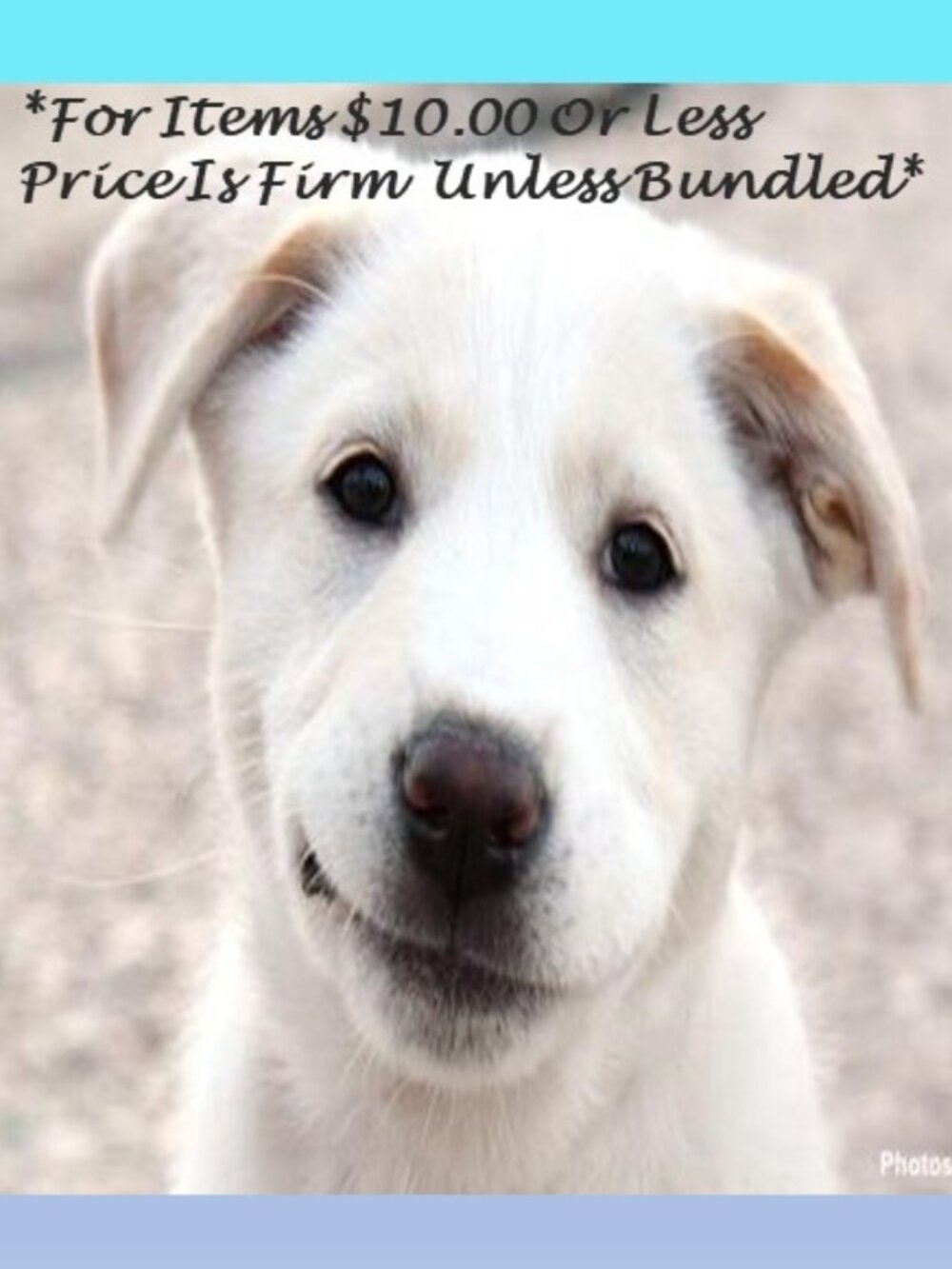 Items $10 or Less, Price is firm Unless Bundled